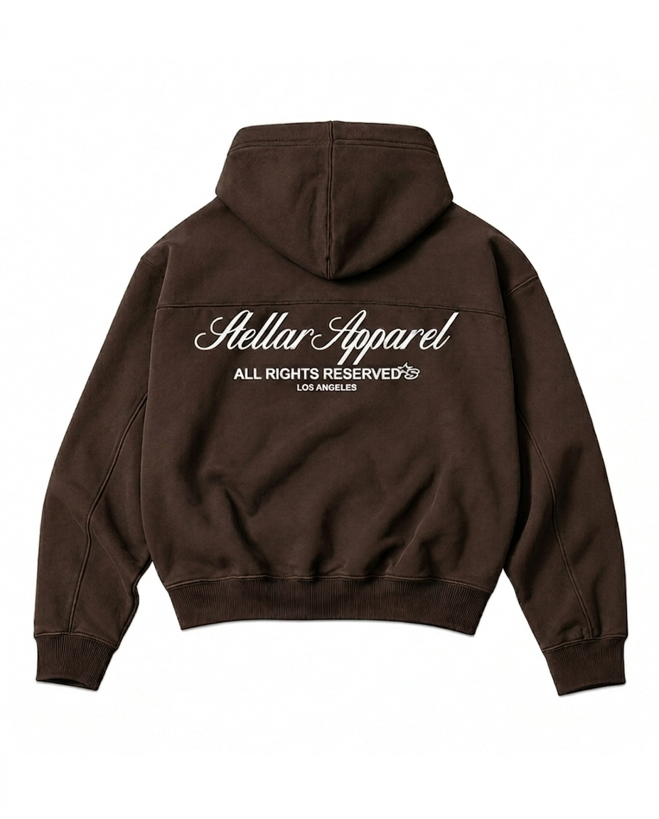 S-star Box Crop Zip up